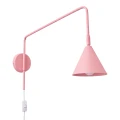Lampa ścienna NOX różowa kinkiet SL.2291 SOLLUX LIGHTING