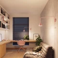 Lampa ścienna NOX różowa kinkiet SL.2291 SOLLUX LIGHTING