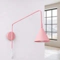 Lampa ścienna NOX różowa kinkiet SL.2291 SOLLUX LIGHTING