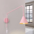 Lampa ścienna NOX różowa kinkiet SL.2291 SOLLUX LIGHTING
