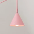 Lampa ścienna NOX różowa kinkiet SL.2291 SOLLUX LIGHTING