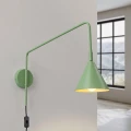 Lampa ścienna NOX szałwiowa kinkiet SL.2292 SOLLUX LIGHTING