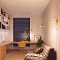 Lampa ścienna NOX żółta kinkiet SL.2293 SOLLUX LIGHTING