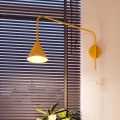 Lampa ścienna NOX żółta kinkiet SL.2293 SOLLUX LIGHTING