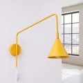 Lampa ścienna NOX żółta kinkiet SL.2293 SOLLUX LIGHTING