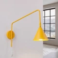 Lampa ścienna NOX żółta kinkiet SL.2293 SOLLUX LIGHTING