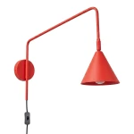 Lampa ścienna NOX czerwona kinkiet SL.2294 SOLLUX LIGHTING