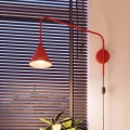 Lampa ścienna NOX czerwona kinkiet SL.2294 SOLLUX LIGHTING