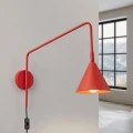 Lampa ścienna NOX czerwona kinkiet SL.2294 SOLLUX LIGHTING