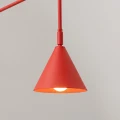 Lampa ścienna NOX czerwona kinkiet SL.2294 SOLLUX LIGHTING