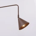 Lampa ścienna NOX brązowa kinkiet SL.2295 SOLLUX LIGHTING