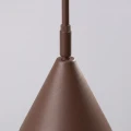 Lampa ścienna NOX brązowa kinkiet SL.2295 SOLLUX LIGHTING