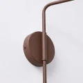 Lampa ścienna NOX brązowa kinkiet SL.2295 SOLLUX LIGHTING