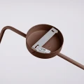 Lampa ścienna NOX brązowa kinkiet SL.2295 SOLLUX LIGHTING