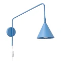Lampa ścienna NOX błękitna kinkiet SL.2296 SOLLUX LIGHTING