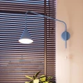 Lampa ścienna NOX błękitna kinkiet SL.2296 SOLLUX LIGHTING