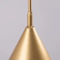 Lampa ścienna NOX 1 złota z włącznikiem kinkiet SL.2493 SOLLUX LIGHTING