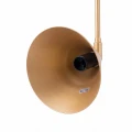 Lampa ścienna NOX 1 złota z włącznikiem kinkiet SL.2493 SOLLUX LIGHTING