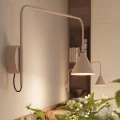 Lampa ścienna NOX 1 taupe z włącznikiem kinkiet SL.2497 SOLLUX LIGHTING