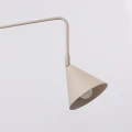 Lampa ścienna NOX 1 taupe z włącznikiem kinkiet SL.2497 SOLLUX LIGHTING