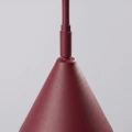 Lampa ścienna NOX 1 burgund z włącznikiem kinkiet SL.2498 SOLLUX LIGHTING