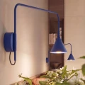Lampa ścienna NOX 1 ultramaryna z włącznikiem kinkiet SL.2499 SOLLUX LIGHTING