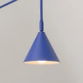 Lampa ścienna NOX 1 ultramaryna z włącznikiem kinkiet SL.2499 SOLLUX LIGHTING