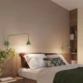 Lampa ścienna NOX 1 szałwiowa z włącznikiem kinkiet SL.2501 SOLLUX LIGHTING