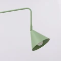 Lampa ścienna NOX 1 szałwiowa z włącznikiem kinkiet SL.2501 SOLLUX LIGHTING