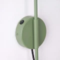 Lampa ścienna NOX 1 szałwiowa z włącznikiem kinkiet SL.2501 SOLLUX LIGHTING