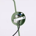 Lampa ścienna NOX 1 szałwiowa z włącznikiem kinkiet SL.2501 SOLLUX LIGHTING