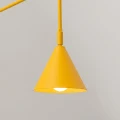 Lampa ścienna NOX 1 żółta z włącznikiem kinkiet SL.2502 SOLLUX LIGHTING