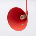 Lampa ścienna NOX 1 czerwona z włącznikiem kinkiet SL.2503 SOLLUX LIGHTING