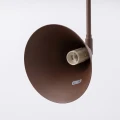 Lampa ścienna NOX 1 brązowa z włącznikiem kinkiet SL.2504 SOLLUX LIGHTING