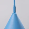 Lampa ścienna NOX 1 błękitna z włącznikiem kinkiet SL.2505 SOLLUX LIGHTING