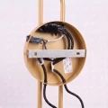 Lampa ścienna NOX 2 złota z włącznikiem kinkiet SL.2508 SOLLUX LIGHTING