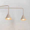 Lampa ścienna NOX 2 taupe z włącznikiem kinkiet SL.2512 SOLLUX LIGHTING