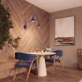 Lampa ścienna NOX 2 ultramaryna z włącznikiem kinkiet SL.2514 SOLLUX LIGHTING