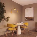 Lampa ścienna NOX 2 żółta z włącznikiem kinkiet SL.2517 SOLLUX LIGHTING