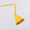 Lampa ścienna NOX 2 żółta z włącznikiem kinkiet SL.2517 SOLLUX LIGHTING