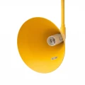 Lampa ścienna NOX 2 żółta z włącznikiem kinkiet SL.2517 SOLLUX LIGHTING