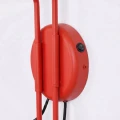 Lampa ścienna NOX 2 czerwona z włącznikiem kinkiet SL.2518 SOLLUX LIGHTING