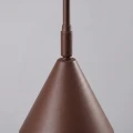 Lampa ścienna NOX 2 brązowa z włącznikiem kinkiet SL.2519 SOLLUX LIGHTING