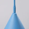 Lampa ścienna NOX 2 błękitna z włącznikiem kinkiet SL.2520 SOLLUX LIGHTING