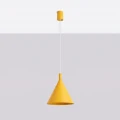 Lampa wisząca NOX 25 żółta zwis SL.2532 SOLLUX LIGHTING