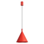Lampa wisząca NOX 25 czerwona zwis SL.2533 SOLLUX LIGHTING