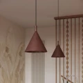 Lampa wisząca NOX 25 brązowa zwis SL.2534 SOLLUX LIGHTING