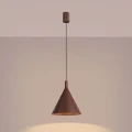Lampa wisząca NOX 25 brązowa zwis SL.2534 SOLLUX LIGHTING