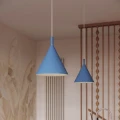 Lampa wisząca NOX 25 błękitna zwis SL.2535 SOLLUX LIGHTING