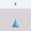 Lampa wisząca NOX 25 błękitna zwis SL.2535 SOLLUX LIGHTING